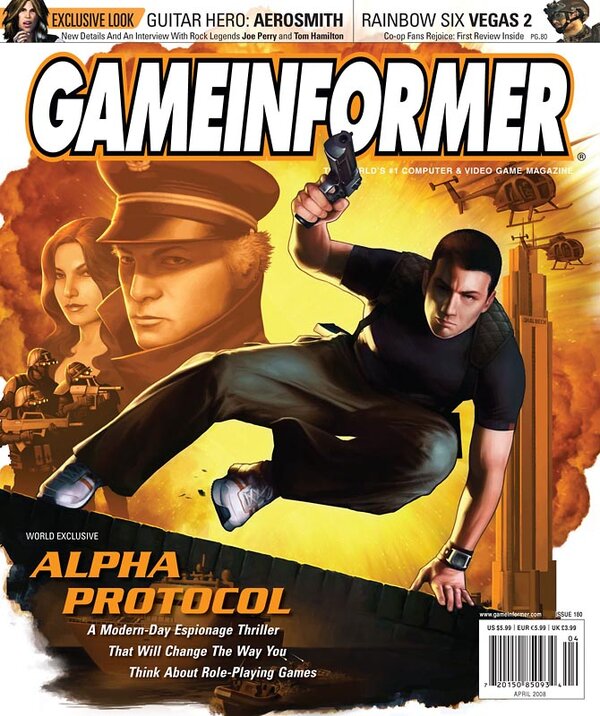 Game Informer Issue 180 (April 2008) cover